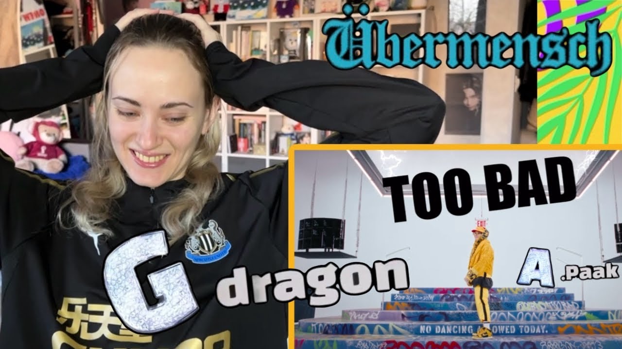 WE ARE SO BACK! ‘G-DRAGON — TOO BAD (feat. Anderson Paak) MV👑 VIP reaction