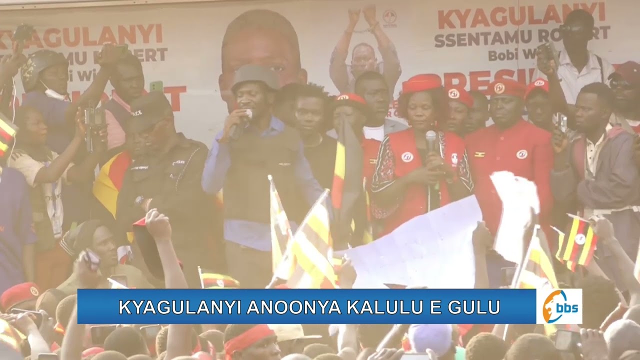 Kyagulanyi aweerezza ab'ebyokwerinda obubaka obukambwe ng'anoonya akalulu e Gulu