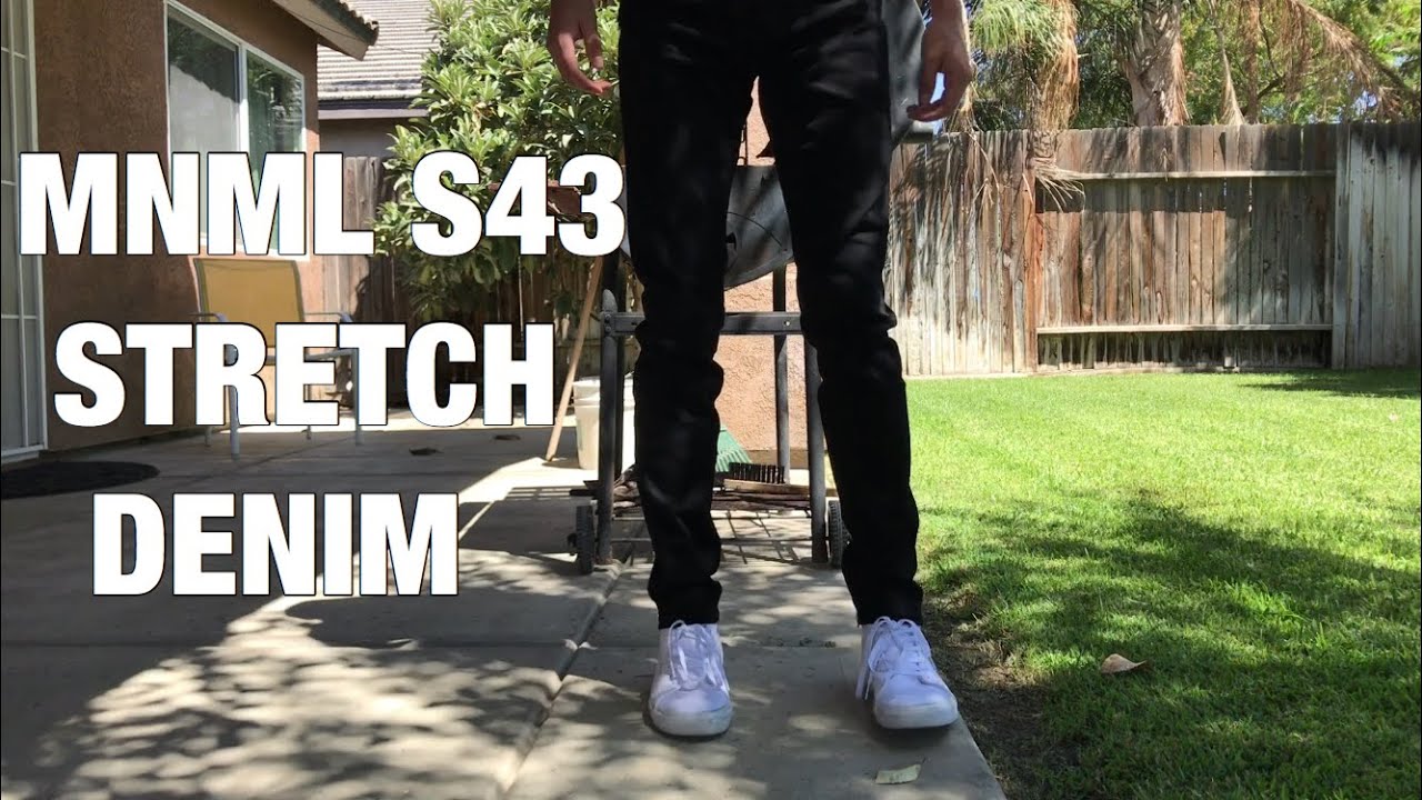 MNML S43 STRETCH DENIM - UNBOXING + REVIEW