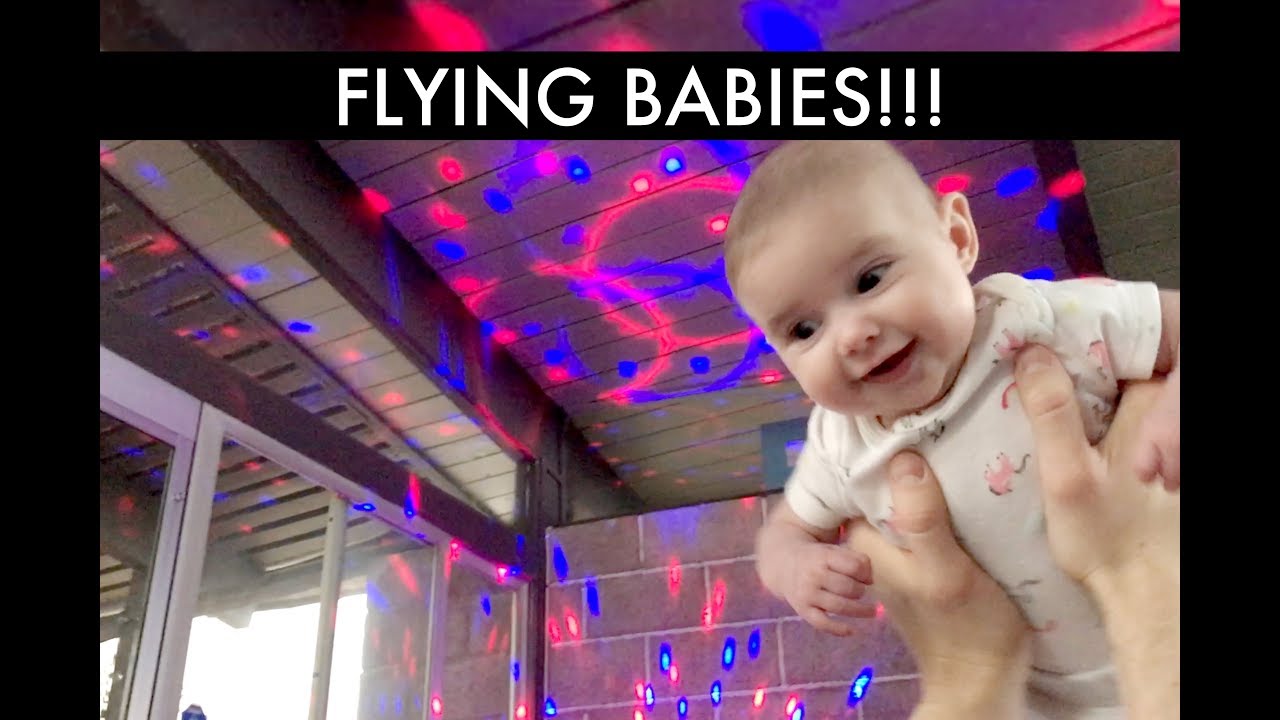 TWIN GIRLS FIRST FLIGHT!  /// McHusbands