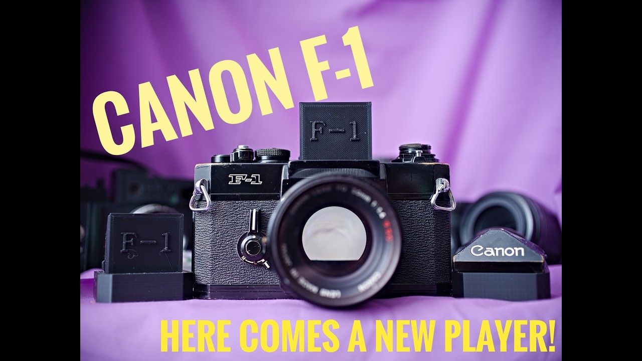 Canon F-1 (OG) — ответ Canon на Nikon F и F2.