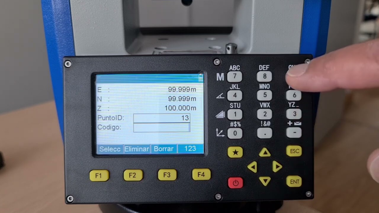 Tutorial 10_Estación Total Stonex R20 - Cómo hacer un estacionamiento libre o intersección inversa