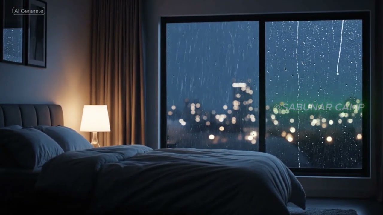 Quran Rain for Deep Sleep 🌙 Calm Your Heart & Mind,Most Beautiful And Peacefull Heart Touching Quran