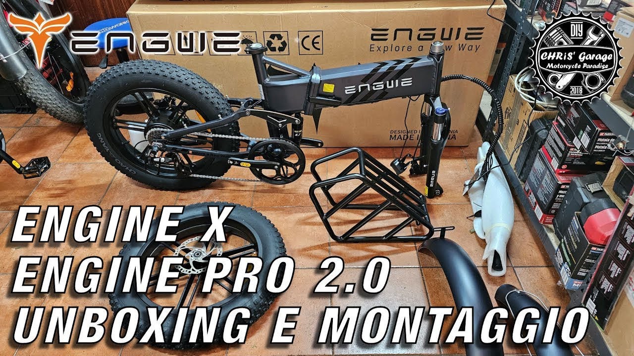 ENGWE ENGINE PRO 2.0 e EGINE X: Unboxing Montaggio Regolazioni. Tutto ciò che serve sapere