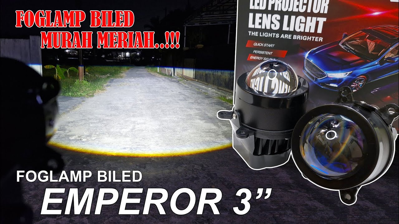 Review Foglamp Biled Emperor 3