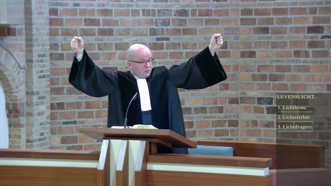Johannes 8: 12 | Ds. A.A.F. van de Weg