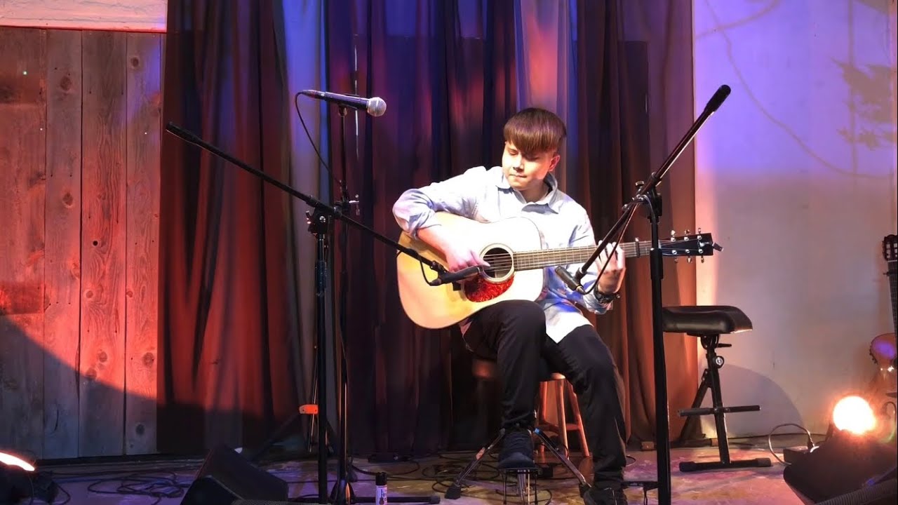 Open Mic ソロギター ライブ 板橋ファイト [遠き春・Ocean / 矢後憲太 cover]
