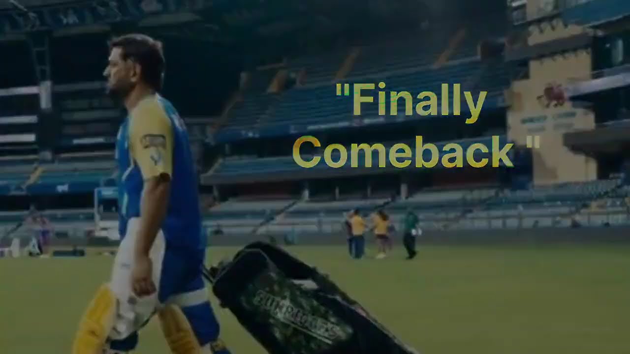 MS Dhoni Comeback vs MI 🔥 IPL 2026 Thriller | Vintage Dhoni Finish|#ipl #msdhonistatus