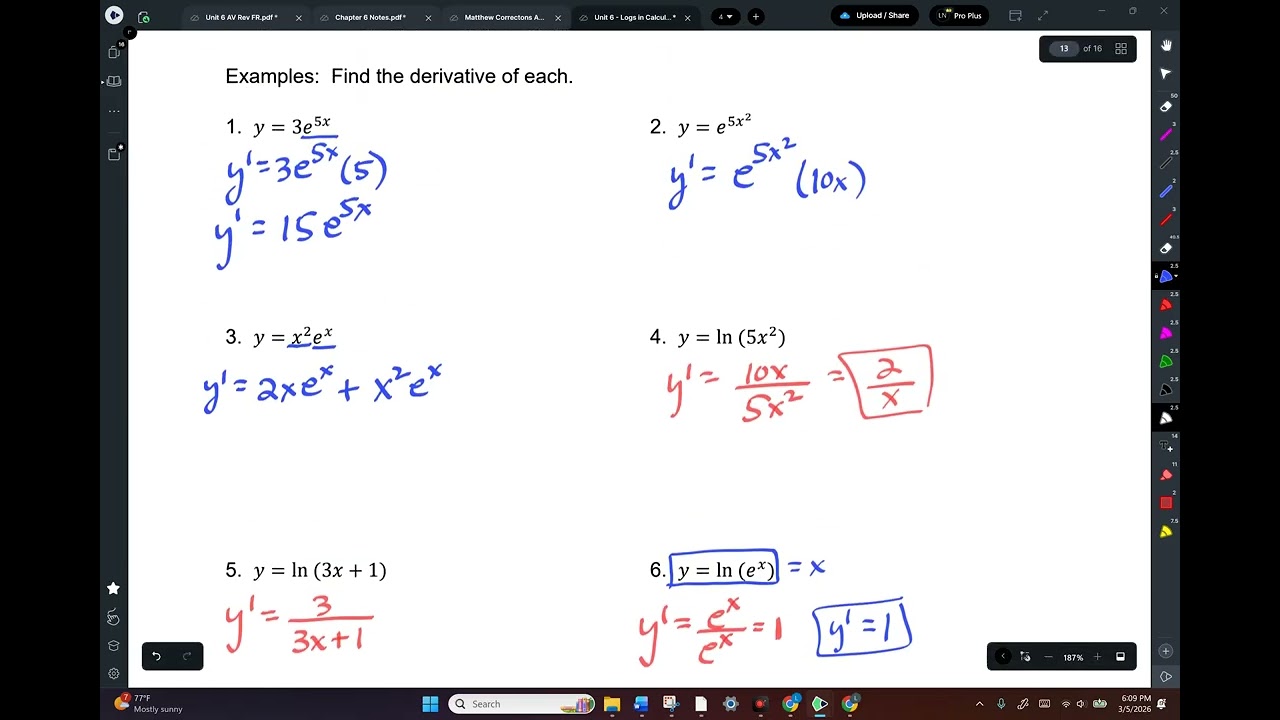 H Calc 6 3