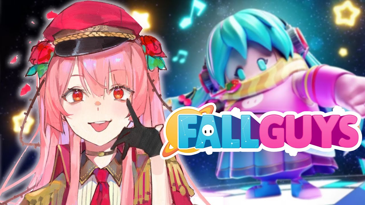I DESTROY THE NEW FALL GUYS SEASON (Also Miku Is In The Game 🥺) 【NIJISANJI EN】