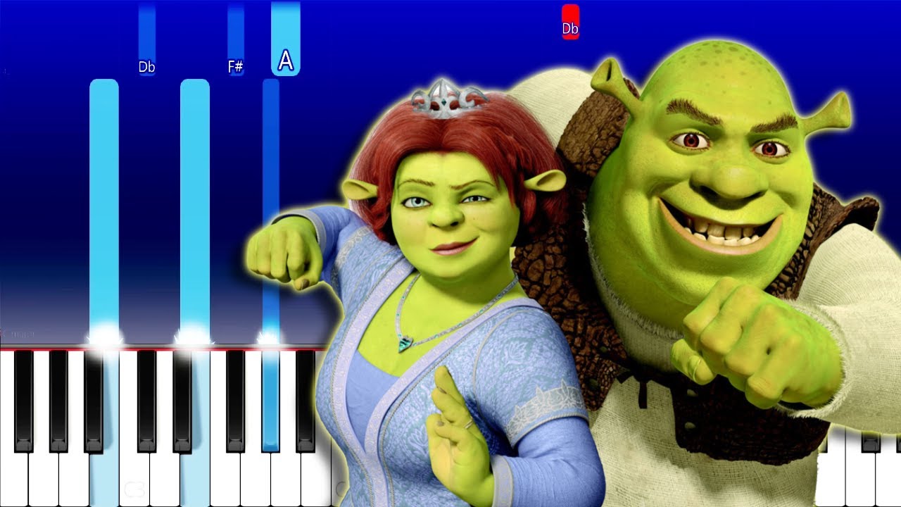 Shrek - Fairytale (Piano Tutorial)