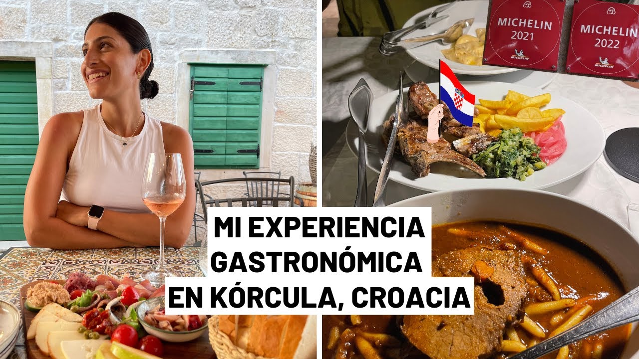 Comida croata: degustación de vinos y restaurante Michelin en Korcula, Croacia