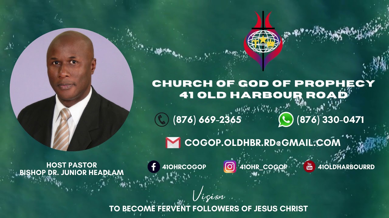 Welcome| Advancing The Kingdom of God| 41 Old Harbour Road COGOP