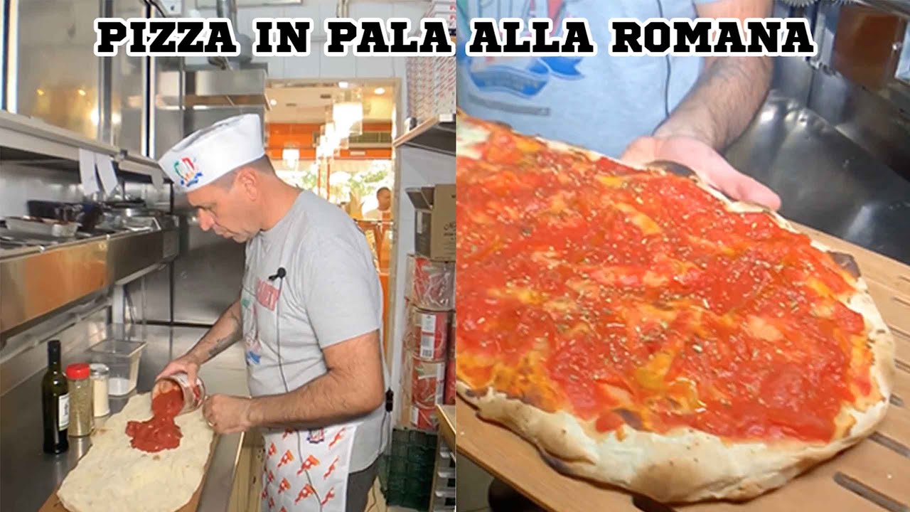 Pizza in pala alla Romana