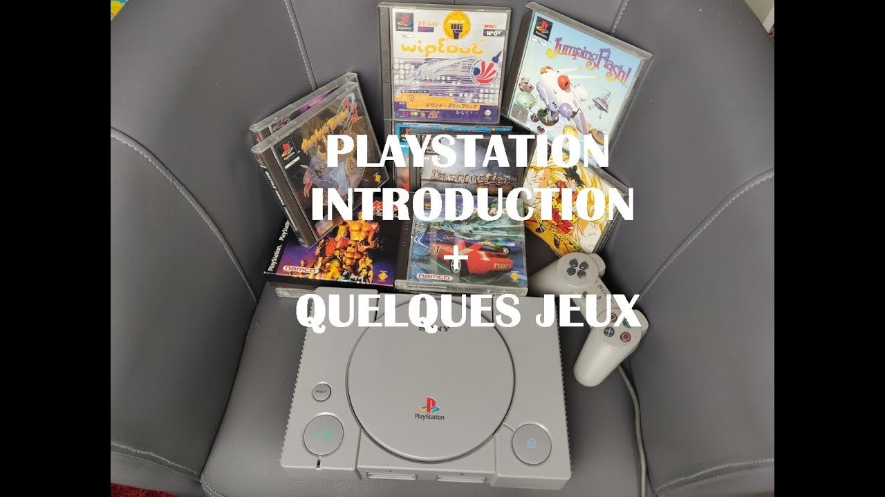 Collection Playstation (PSONE) - Intro + Quelques jeux - Part 1