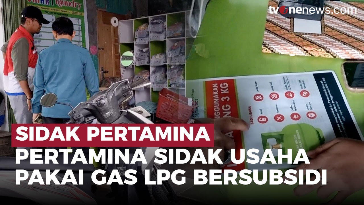 Pertamina Sidak Usaha Pakai Gas LPG Bersubsidi di Sumsel | OneNews Update