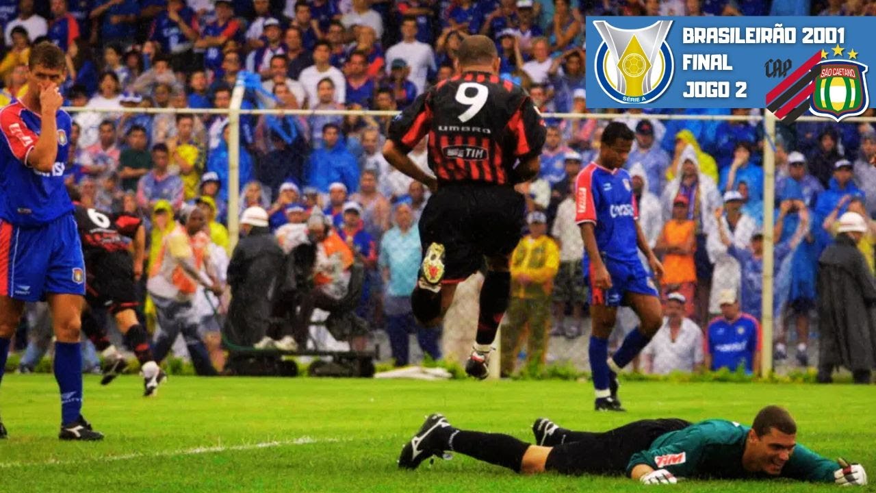 Brasileirão 2001 | FINAL | JOGO 2 | São Caetano 0x1 Atlético-PR | Estádio Anacleto Campanella