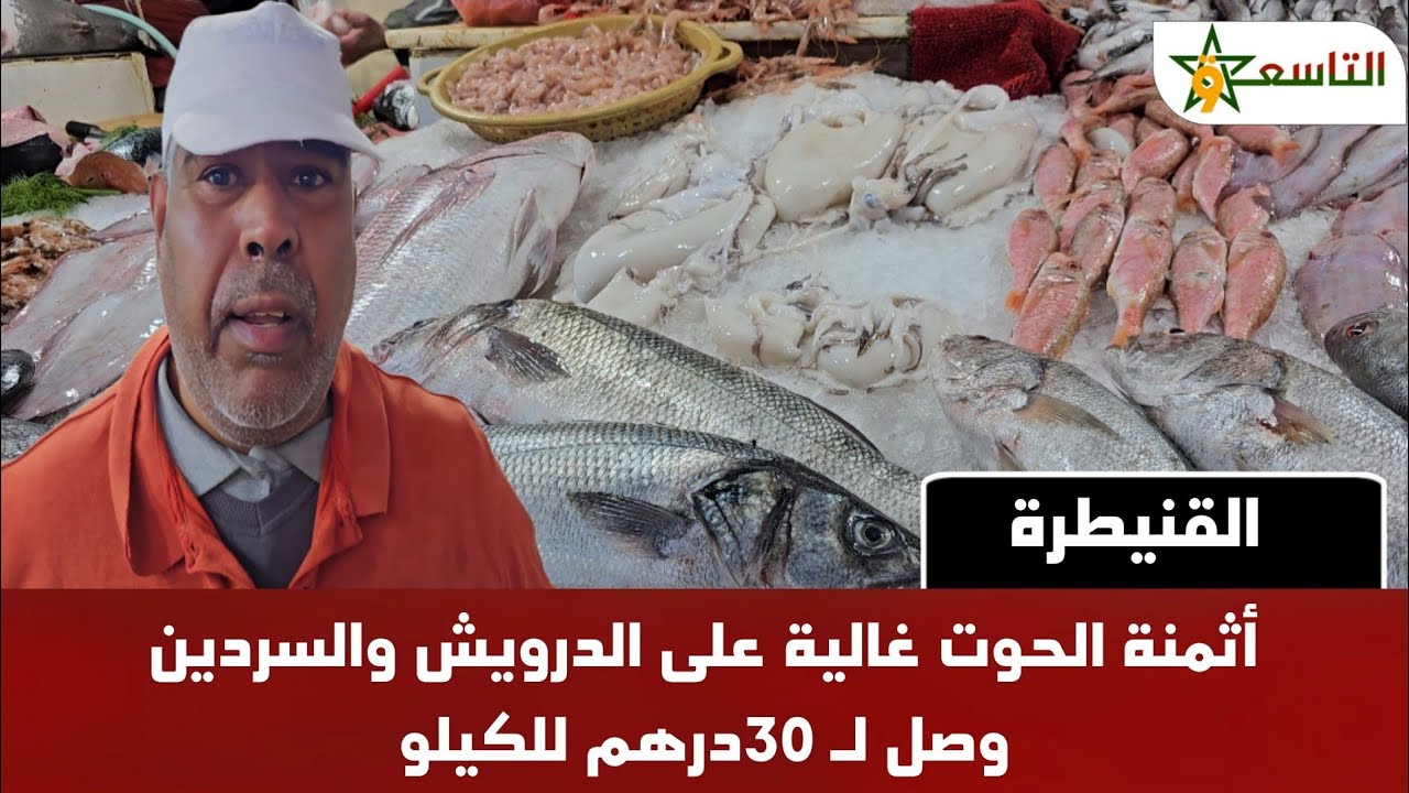 القنيطرة: أثمنة الحوت غالية على الدرويش والسردين وصل لـ 30درهم للكيلو