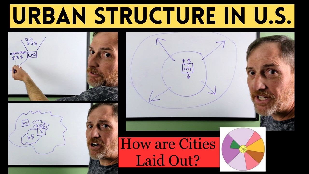Urban Structure in U.S. Cities- What are the Factors that Lead to Cities Being How They are?