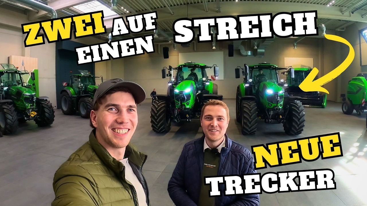 Zwei auf einen Streich / Wir holen unsere neuen Schlepper ab! / Wieder 6er Serie oder doch 7er?