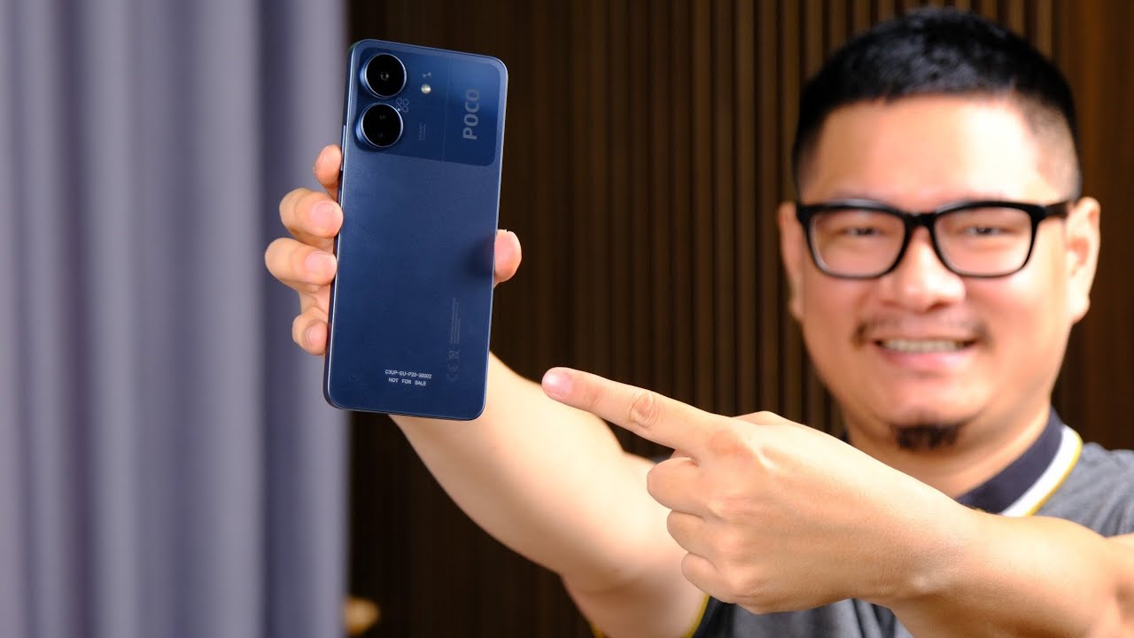 Tr&ecirc;n tay Poco C65 gi&aacute; rẻ 256GB
