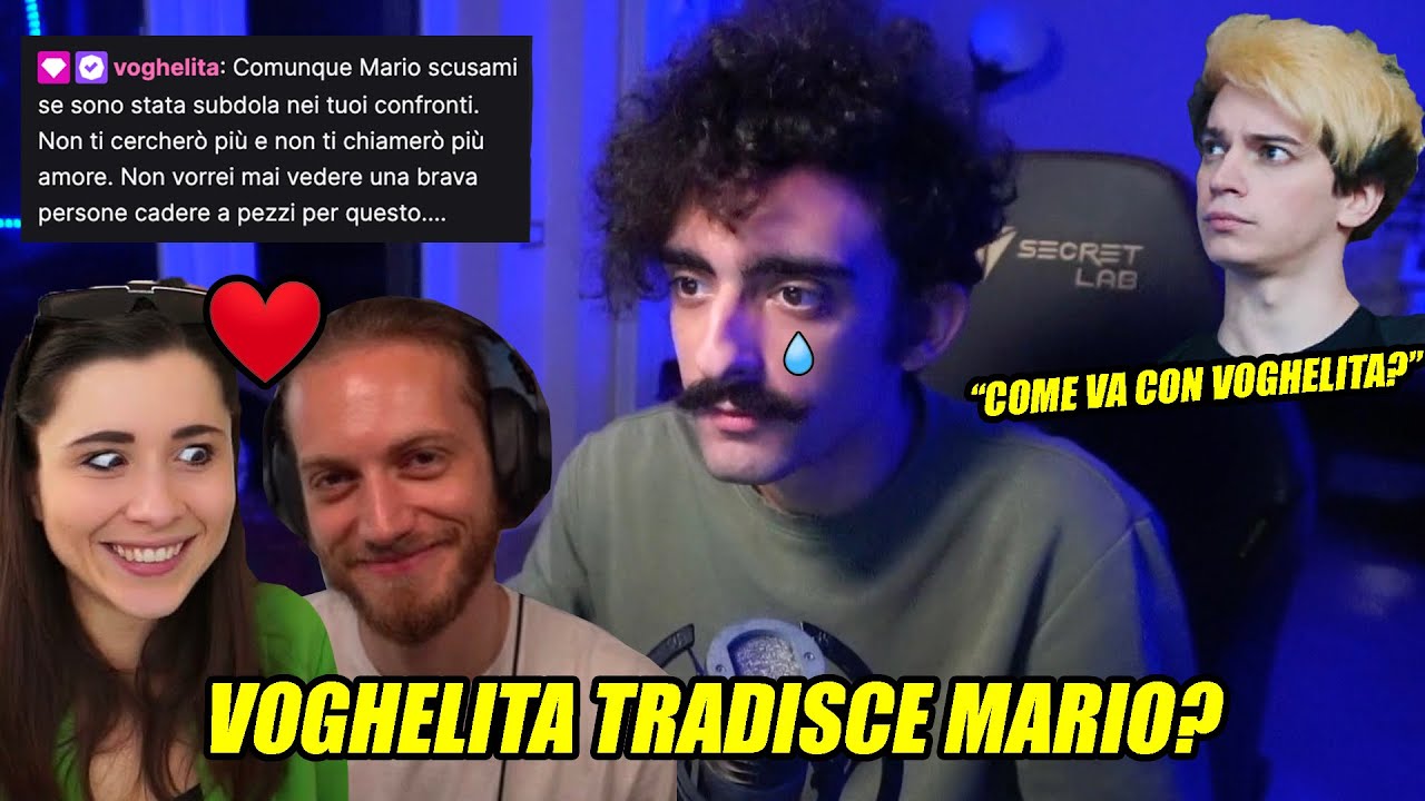 Voghelita ha tradito Mario con il MASSEO?