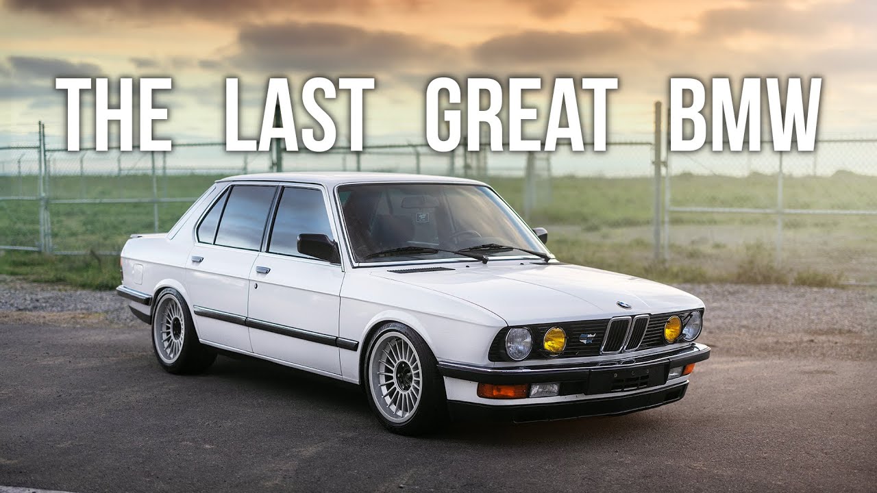 BMW достигла своего пика с моделью E28... поэтому я заставил всех своих друзей купить их вместе с...