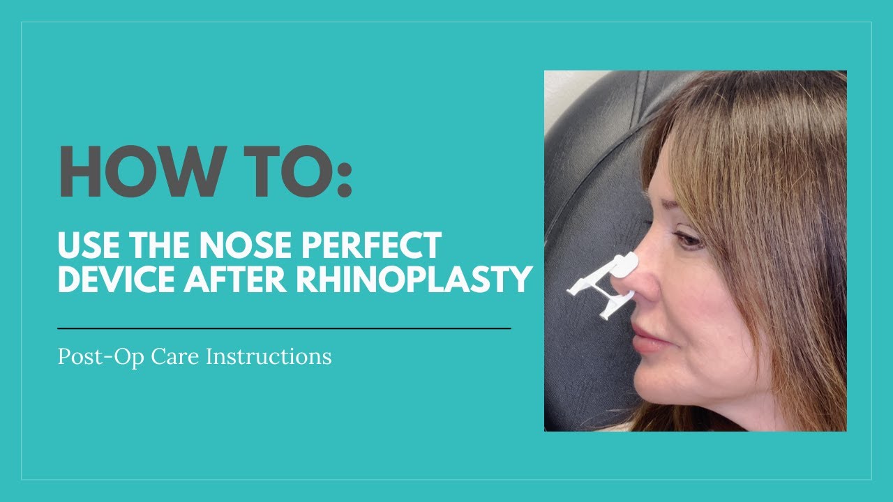 How to Use the Nose Perfect Device | Balikian Facial Plastic Surgery