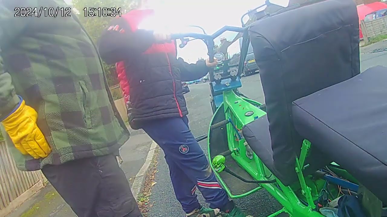 first video on the trike