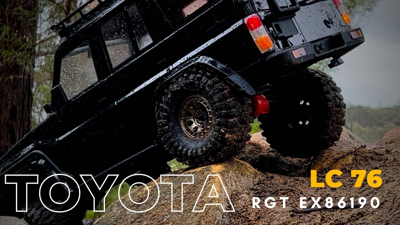 Toyota Land Cruiser 76 Series - RGT/FTX Rescuer EX86190 - First Run (Re-upload) #rgt #rescuer #4wd