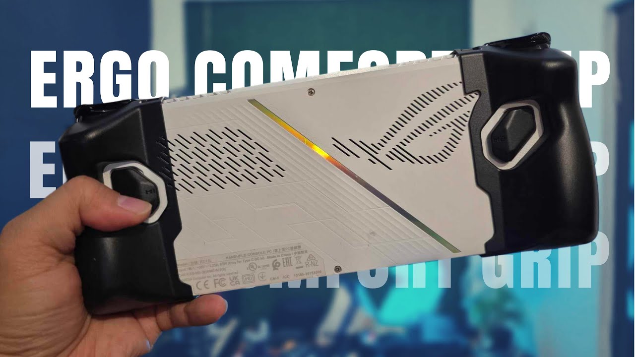 Ergo Comfort Grip for the ASUS ROG Ally by Breed Gaming