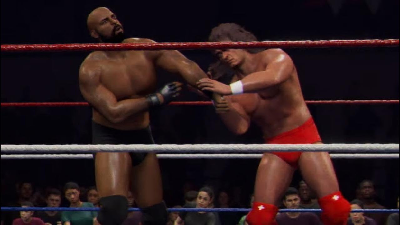 BAD NEWS BROWN goes one on one with Jim Powers - WWF Wrestling Challenge 1988 | WWE 2K PS5