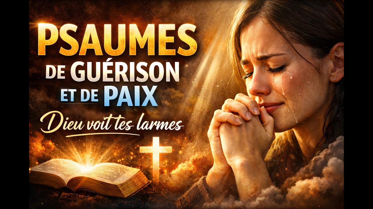 PSAUMES DE GUÉRISON ET DE PAIX | Dieu voit tes larmes