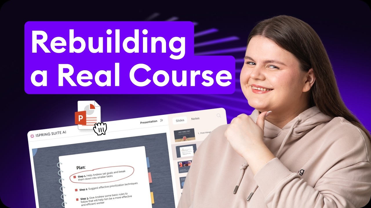 eLearning Crash Test: Rebuilding a Real Course with iSpring Suite AI