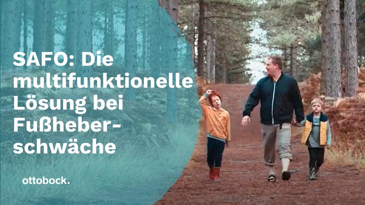 SAFO: die multifunktionelle Lösung bei Fußheberschwäche | Ottobock