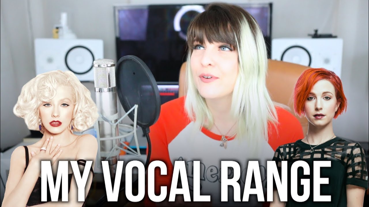 FINDING MY VOCAL RANGE + CELEBRITY VOCAL TWIN!!