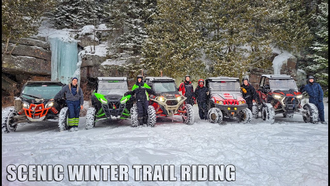 Scenic Winter Wheelin at Minden Offroad Park: Day 1 - Polaris RZR/Can-Am Maverick/Kawasaki KRX/UTV
