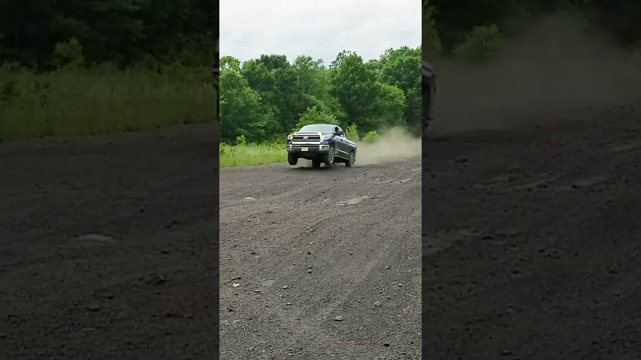 Toyota Tundra Suspension Testing!! #shorts #youtubeshorts #toyotatundra