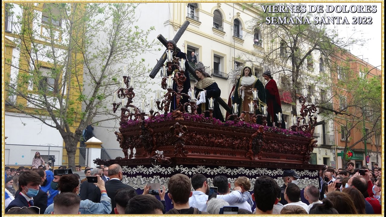4K - SALIDA COMPLETA DE LA MISIÓN SEMANA SANTA SEVILLA 2022