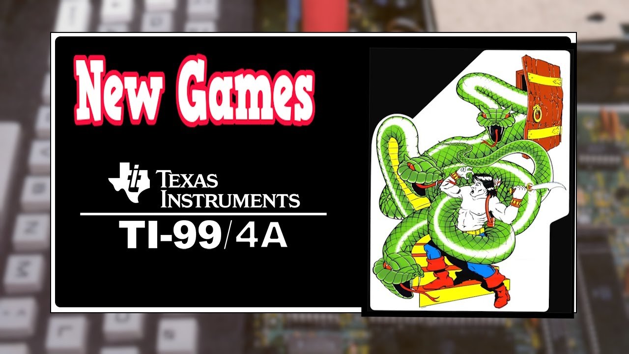 New Games for your TI 994A Part 9