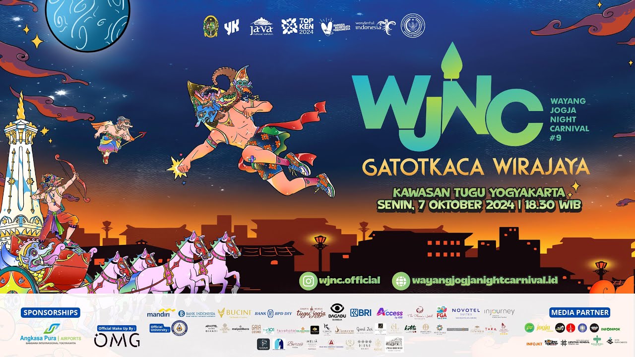 WAYANG JOGJA NIGHT CARNIVAL #9 2024 - GATOTKACA WIRAJAYA