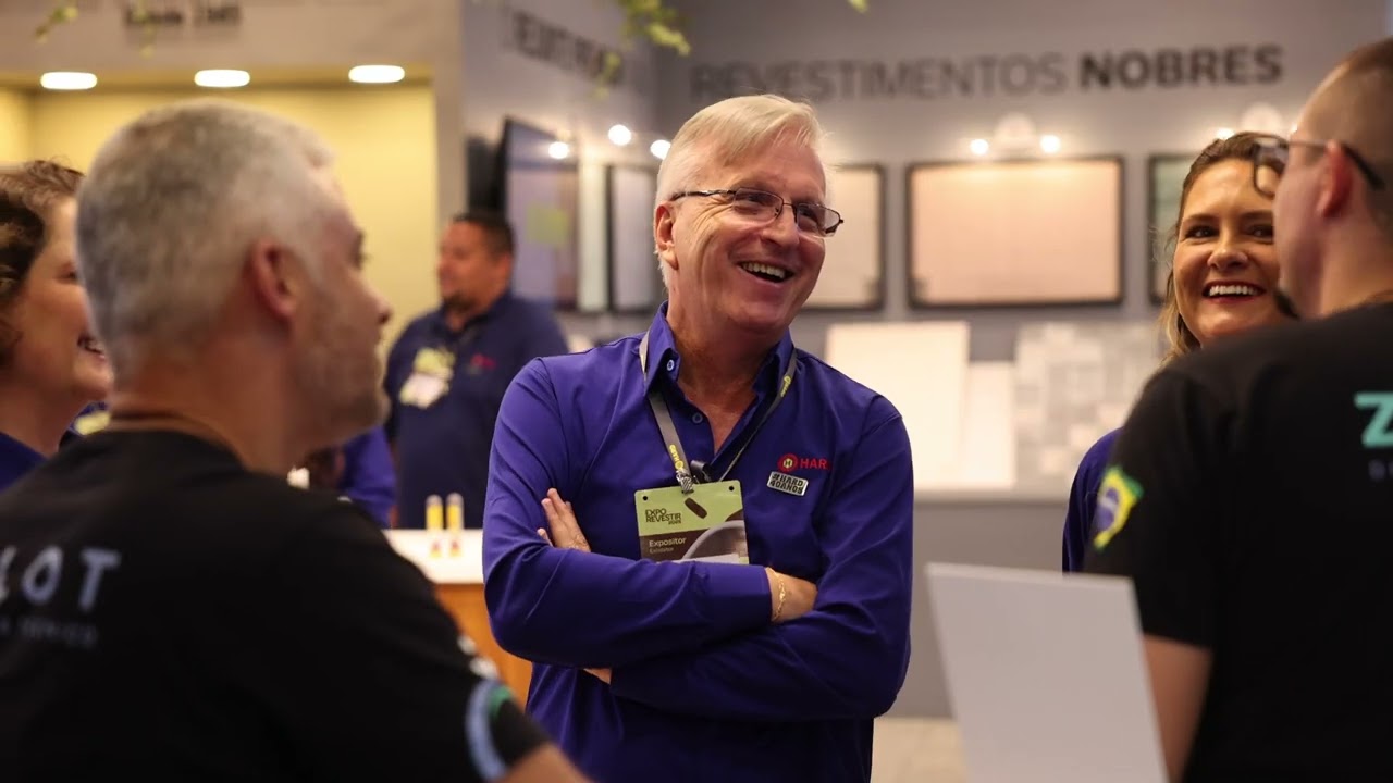 Grupo Hard na Expo Revestir 2025
