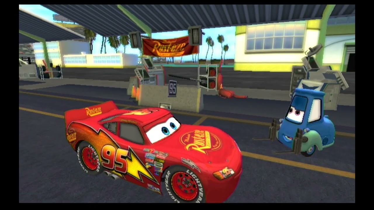 Cars Wii (Nintendo Wii) - Palm Mile Speedway - Part 5