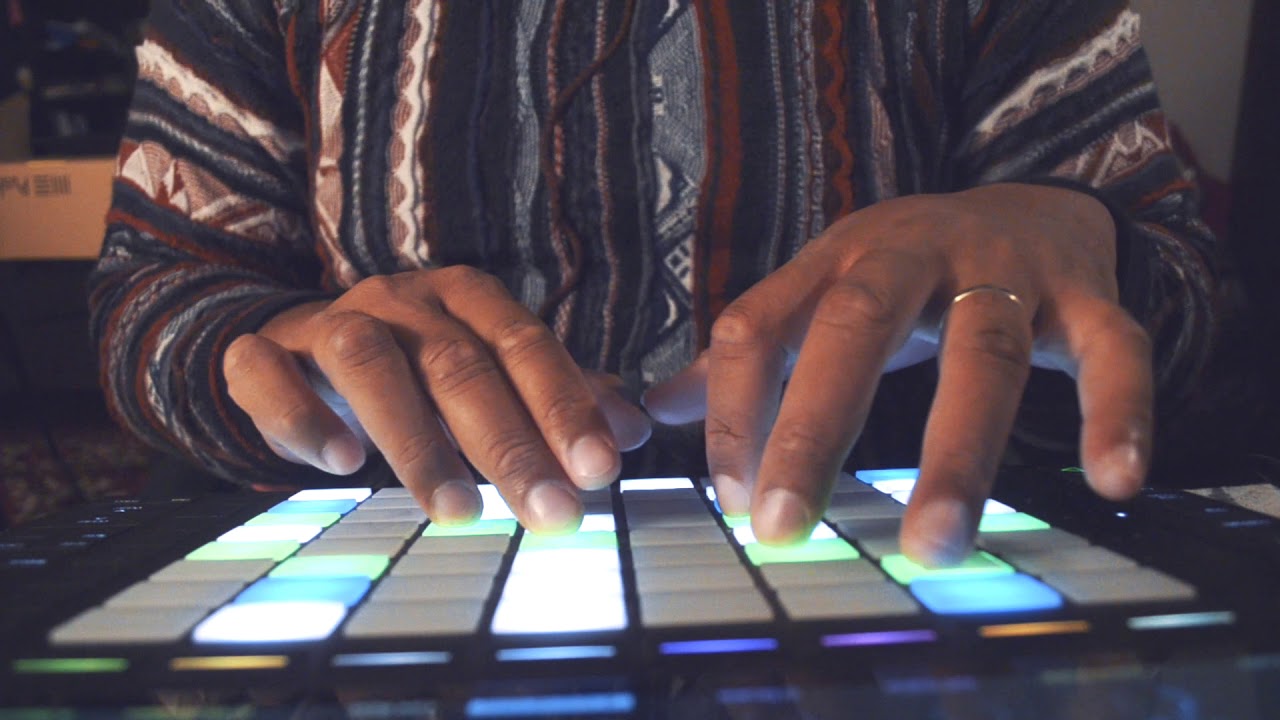 Making an RnB Beat on Ableton Push 2 [2018]