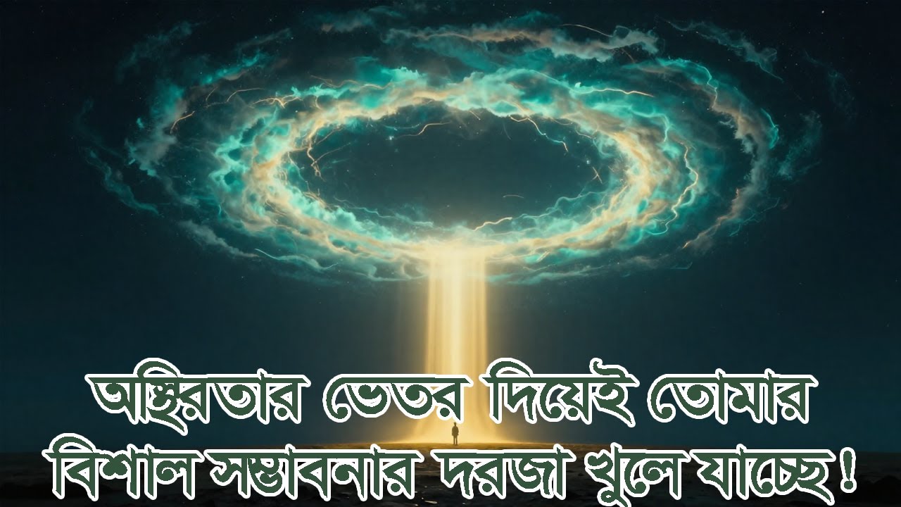 অস্থিরতার ভেতর দিয়েই তোমার বিশাল সম্ভাবনার দরজা খুলে যাচ্ছে! #আলোরপথে #আল্লাহর সাহায্য #তাওয়াক্কুল