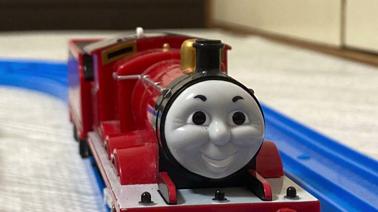 James Works It Out tomy thomas & friends（ジェームスのたいあたり）