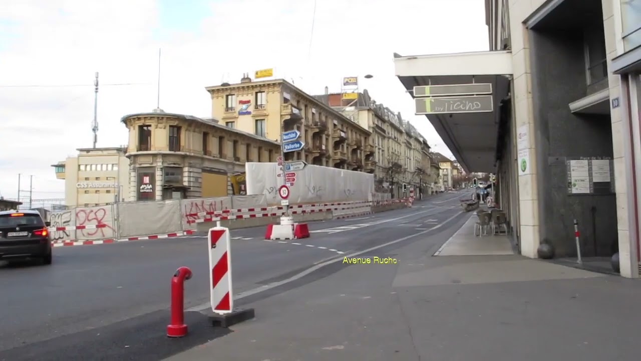 Travaux Gare de Lausanne dimanche 20 février 2022