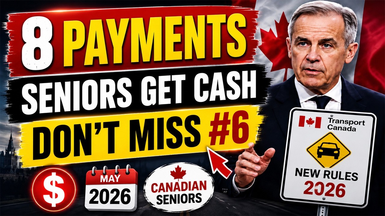 🚨 8 Government Payments Coming for Canadian Seniors in May 2026 | Most People Will MISS #6 🇨🇦