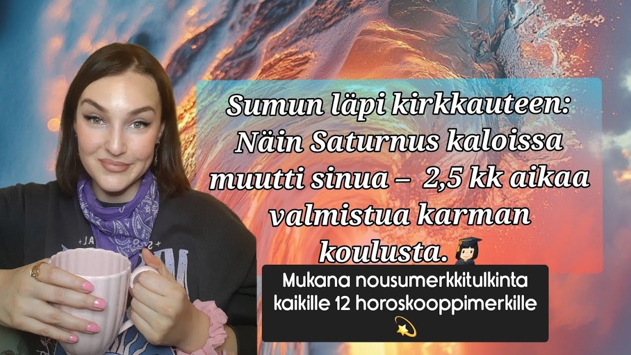 Näin Saturnus Kaloissa aika muutti sinua♓👩🏻‍🎓