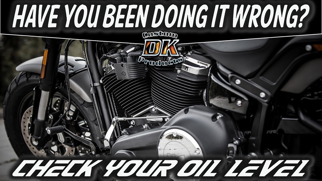 Harley M8 Oil Level Check - Undocumented Tech Tip
